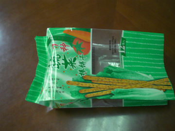 Emballage Gusseted latéral vert de poche de nourriture pour l'ANIMAL FAMILIER/CPP de biscuit