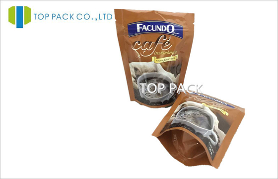 Coloré tenez les sacs d'emballage de café étanches à l'humidité pour la nourriture
