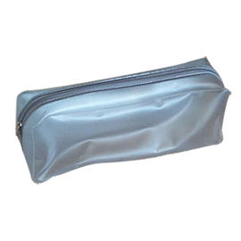 Le sac clair adapté aux besoins du client de PVC pour des étudiants, crayon portatif met en sac l'OEM