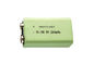 UL de la CE de paquet de boursouflure de batteries rechargeables de 9V 250mAh NIMH
