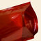 Le gousset inférieur zip-lock rouge tiennent la poche avec la tirette/sacs en plastique d'emballage de thé