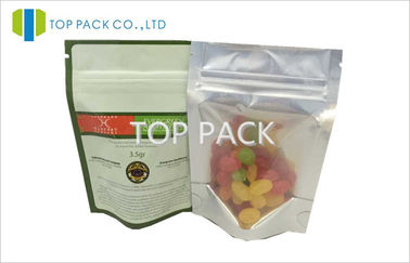 Tenez les poly sacs de catégorie comestible empaquetant, petits sacs en plastique de fermeture éclair