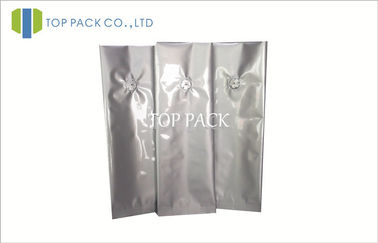 Les sacs Gusseted de côté de papier d'aluminium, graines/épice ont imprimé le sac d'emballage de gousset
