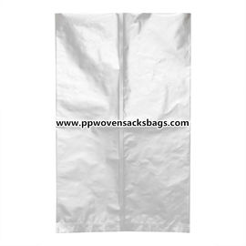 Les poches industrielles imperméables de papier d'aluminium/l'emballage papier d'aluminium d'argent met en sac avec la tirette
