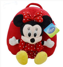 La belle école d'enfants de Disney balade le sac d'école de Minnie Mouse pour le bébé