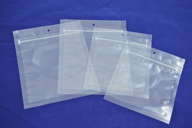 Poches de tirette de casse-croûte d'Eco poly empaquetant le GV clair approuvé par le FDA