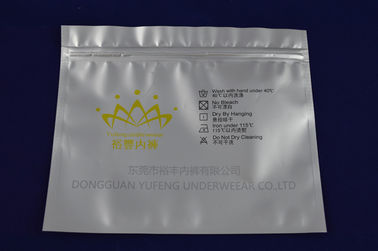 Emballage antistatique de poche de tirette de papier aluminium/sacs zip-lock à plat refermables