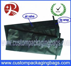 Le scellage noir de soudure à chaud biodégradable conçoivent des sacs en fonction du client d'emballage de café