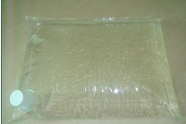 Sachet en plastique transparent d'OEM dans l'emballage de boîte avec le bec pour le gel