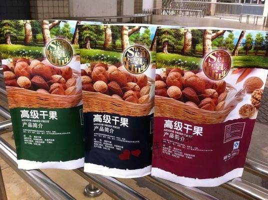 Écologique tenez la poche de fermeture éclair, poches rescellables d'emballage alimentaire