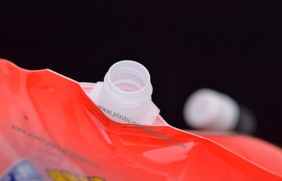 Le papier d'aluminium tiennent le liquide de lavage de poche avec le bec, 500ml/250ml adapté aux besoins du client