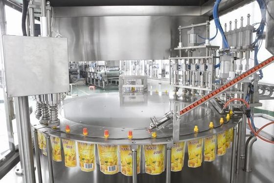 Machine de remplissage automatique de grande précision de poche de bec pour la sauce tomate avec du CE Stanard