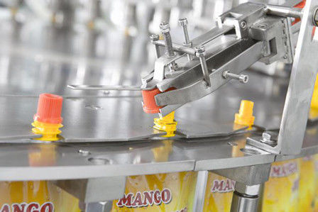 Machine de remplissage automatique de grande précision de poche de bec pour la sauce tomate avec du CE Stanard