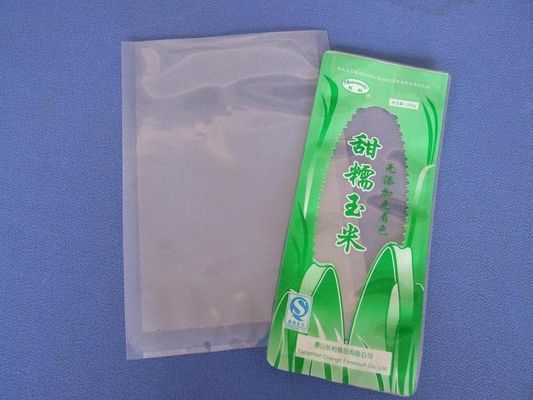 Sacs transparents de cornue de fermeture sous-vide d'emballage alimentaire d'ANIMAL FAMILIER de NY RCPP avec la fenêtre claire