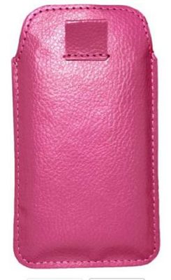 Simple Pantone 4,3"/5" poche de portefeuille de téléphone de cas de Smartphone de cuir avec le support