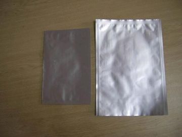 Poche latérale de papier aluminium de joint de l'argent trois simples petite pour les produits électroniques