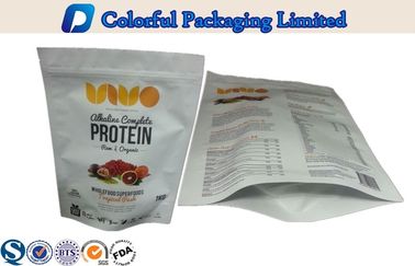 poches biodégradables de l'emballage alimentaire 1Kg pour les aliments surgelés, aliment pour animaux familiers, fruits de mer