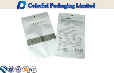 Poche stratifiée par tirette en plastique de thermocollage pour l'emballage de couverture de téléphone portable