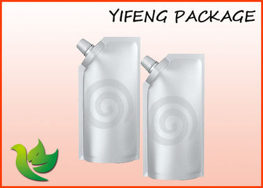 Adapté aux besoins du client tenez le sac de papier d'aluminium avec le bec pour l'emballage liquide