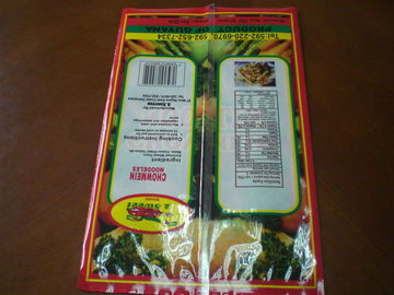 Les nouilles de Chowmein empaquetant, poche de catégorie comestible met en sac la coutume 340g