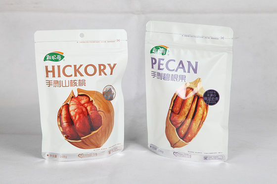 La petite serrure en plastique de fermeture éclair met en sac des sacs d'emballage de café de poche de papier d'emballage