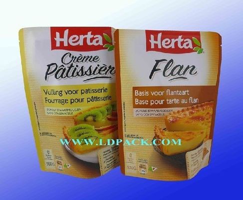 Rescellable tenez les poches de nourriture avec la tirette pour le café, confiserie