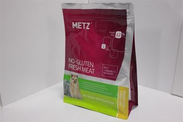 Poche unique de fond plat d'emballage alimentaire pour le cacao, biscuits, mélanges de poudre